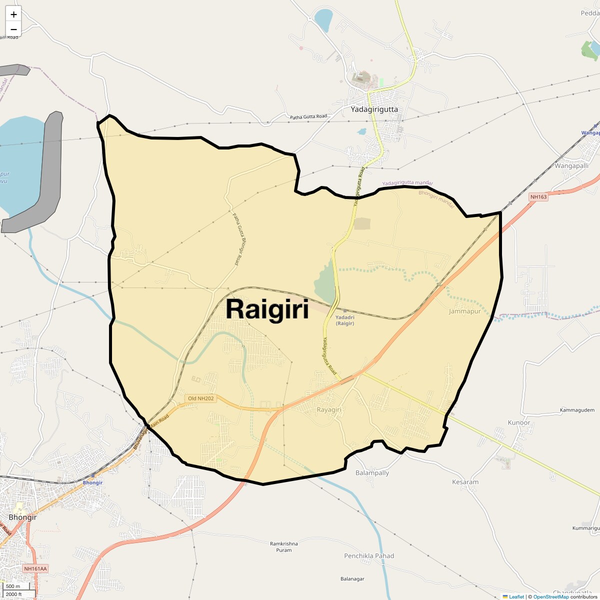 Check Time Travel of Raigiri, Hyderabad