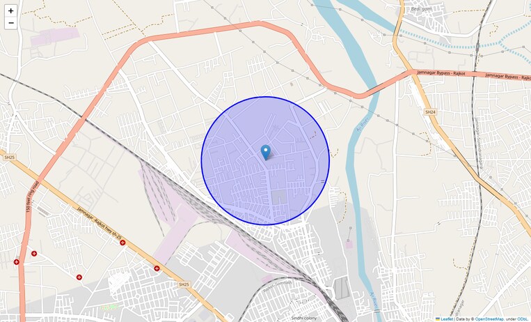 Location Map of Railnagar