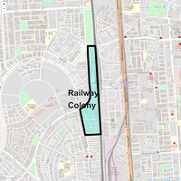 Railway Colony Map