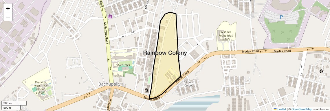 Rainbow Colony,Hyderabad