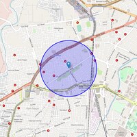 Raj Bhavan Road Map