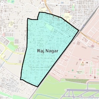 Raj Nagar Map