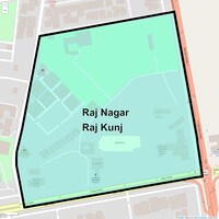 Raj Nagar Raj Kunj Map