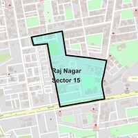 Raj Nagar Sector 15 Map
