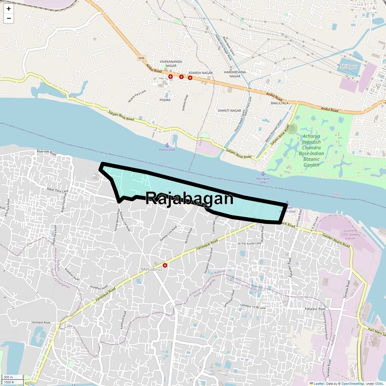 Location Map of Rajabagan
