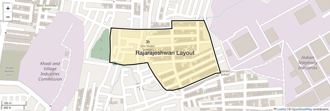 Rajarajeshwari Layout,Bangalore
