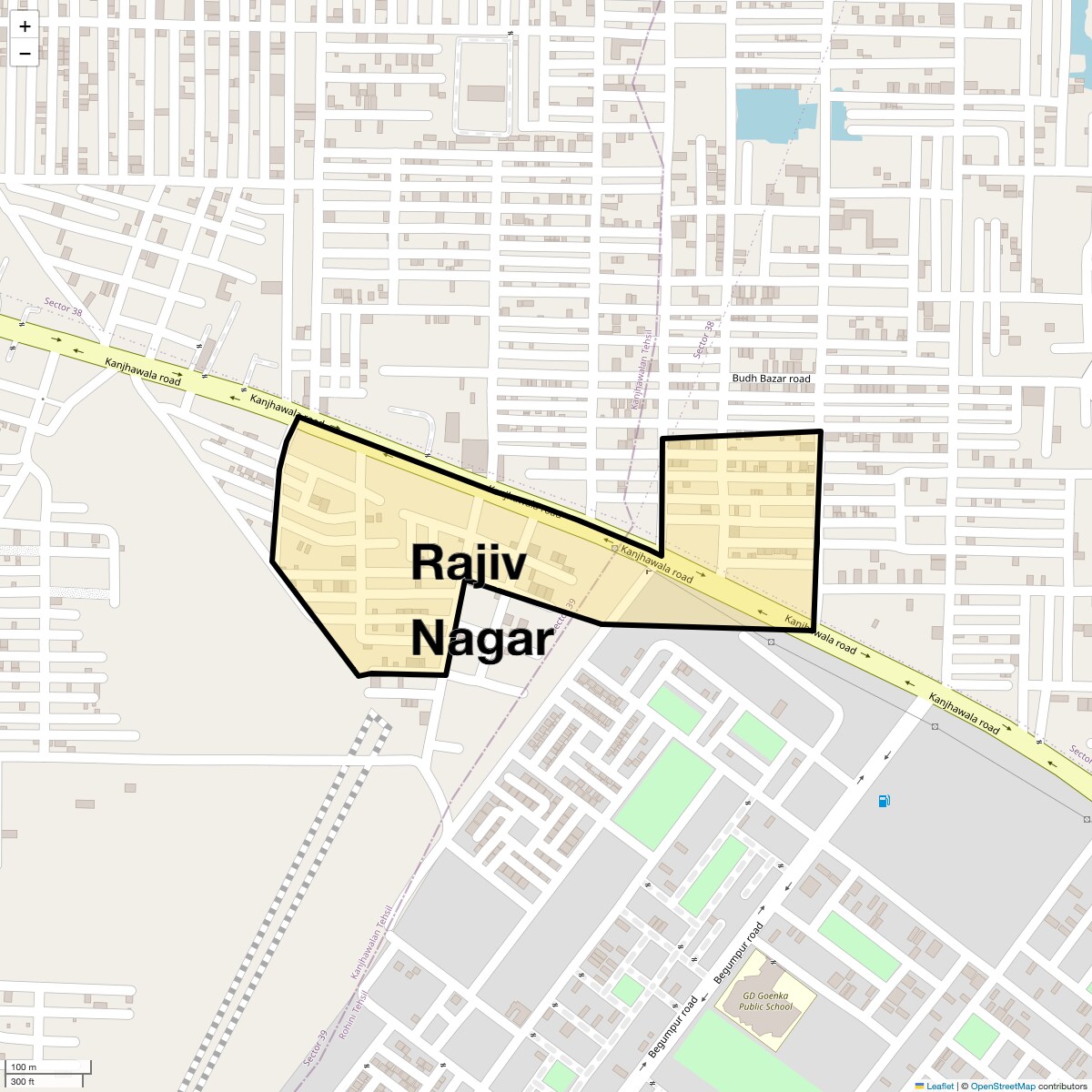 Check Time Travel of Rajiv Nagar, Delhi