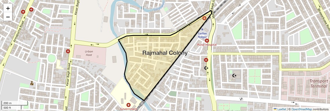 Rajmahal Colony,Indore