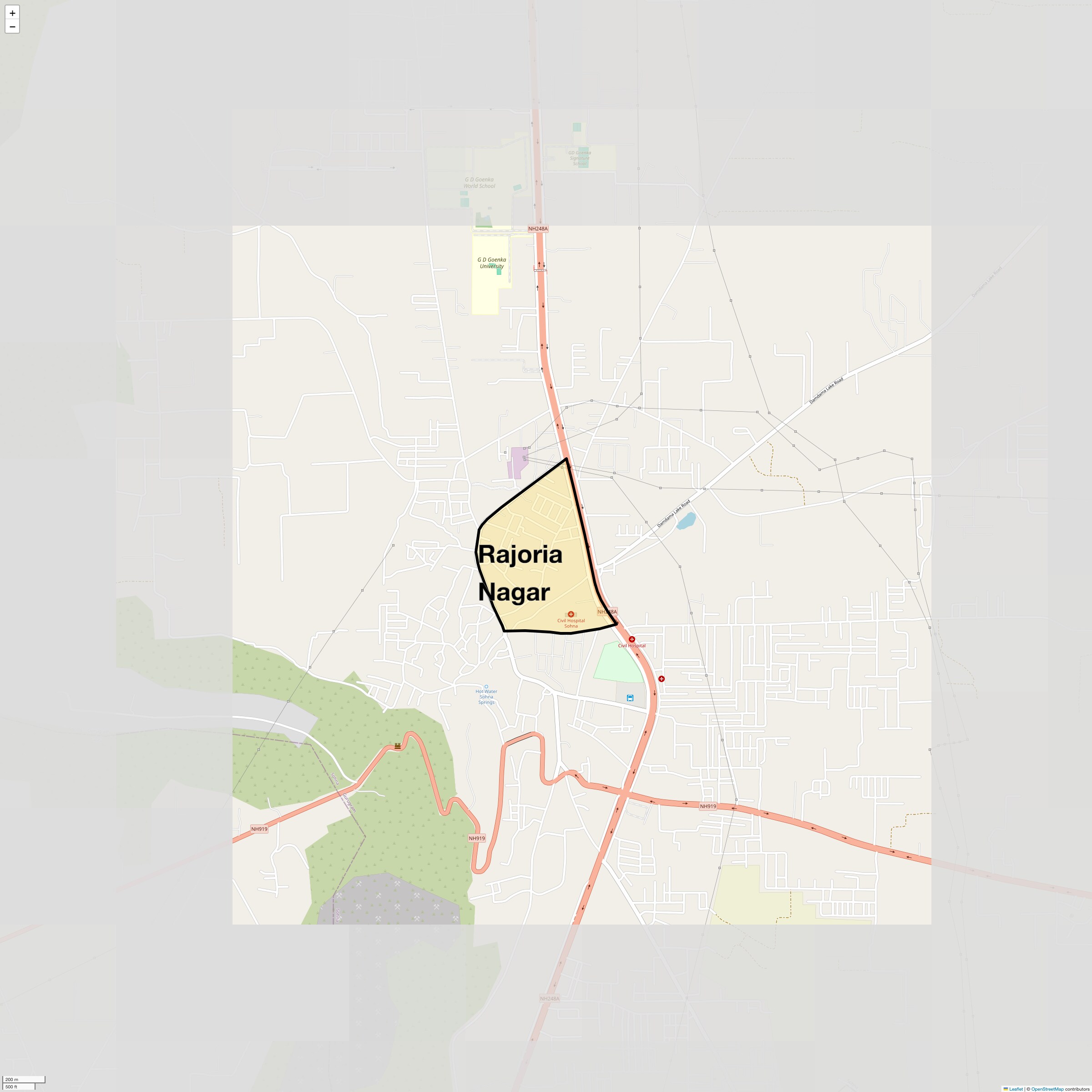 Check Time Travel of Rajoria Nagar, Gurgaon