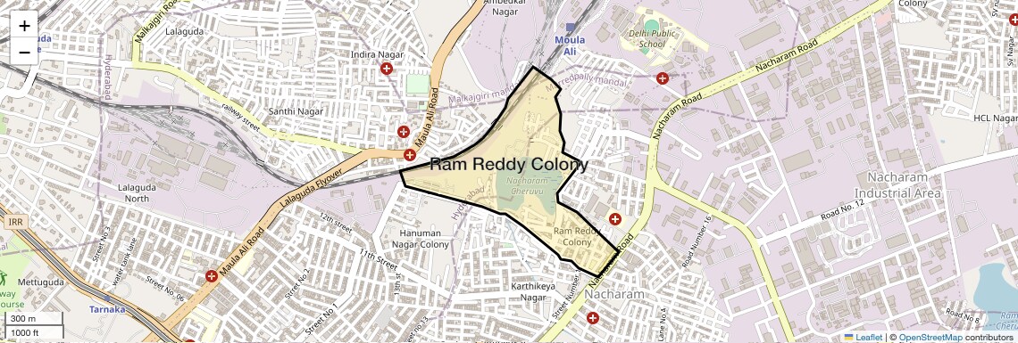Ram Reddy Colony,Hyderabad