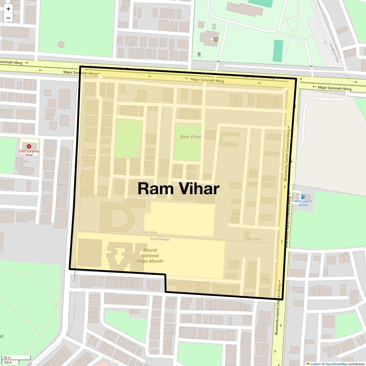 Check Time Travel of Ram Vihar, Delhi