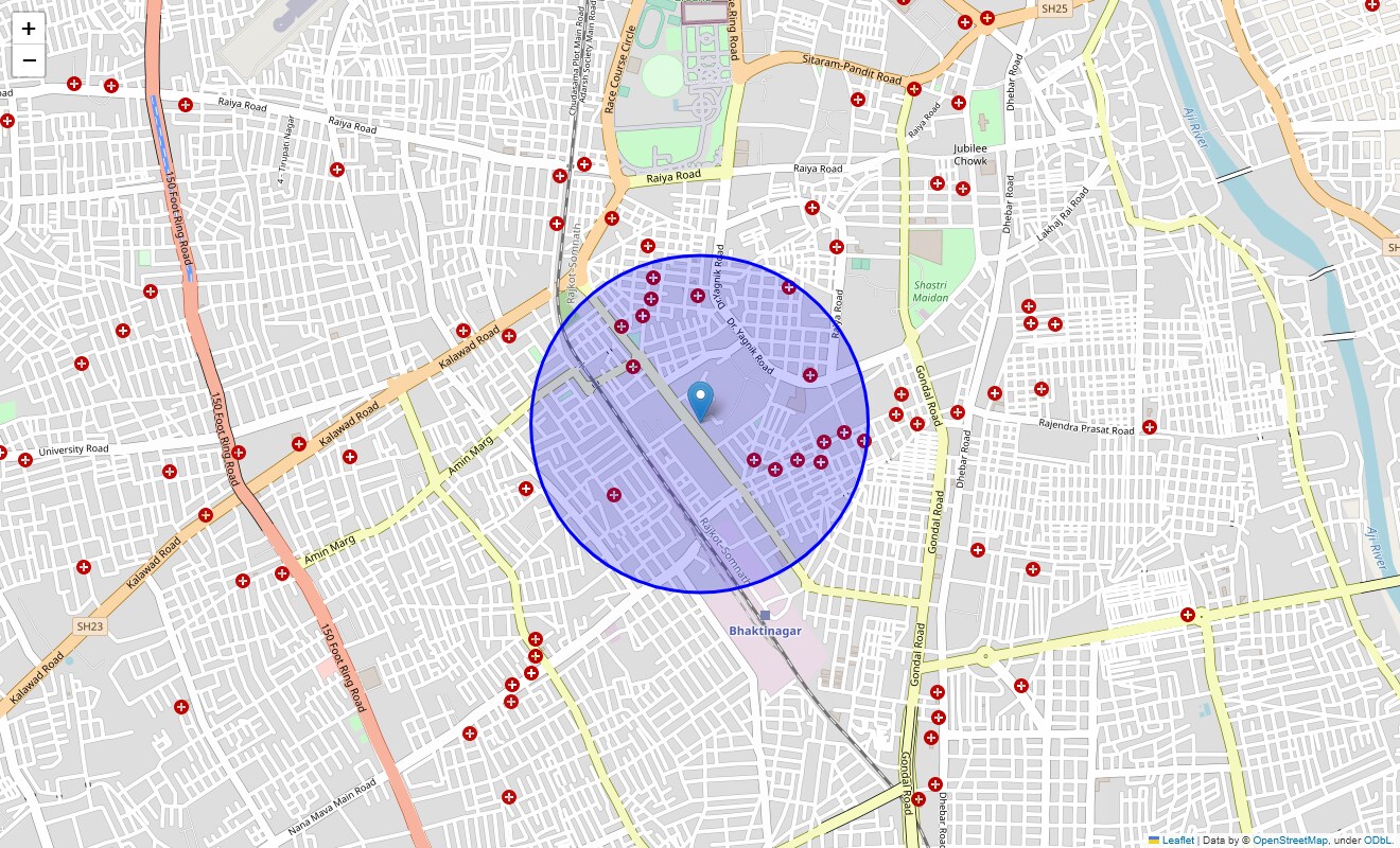 Rama Krishan Nagar Map