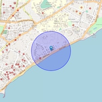 Ramakrishna Beach Map
