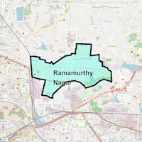 Ramamurthy Nagar Map