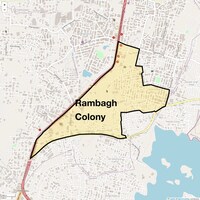 Rambagh Colony Map