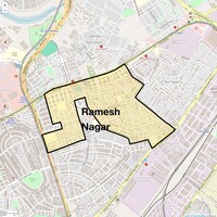 Ramesh Nagar Map
