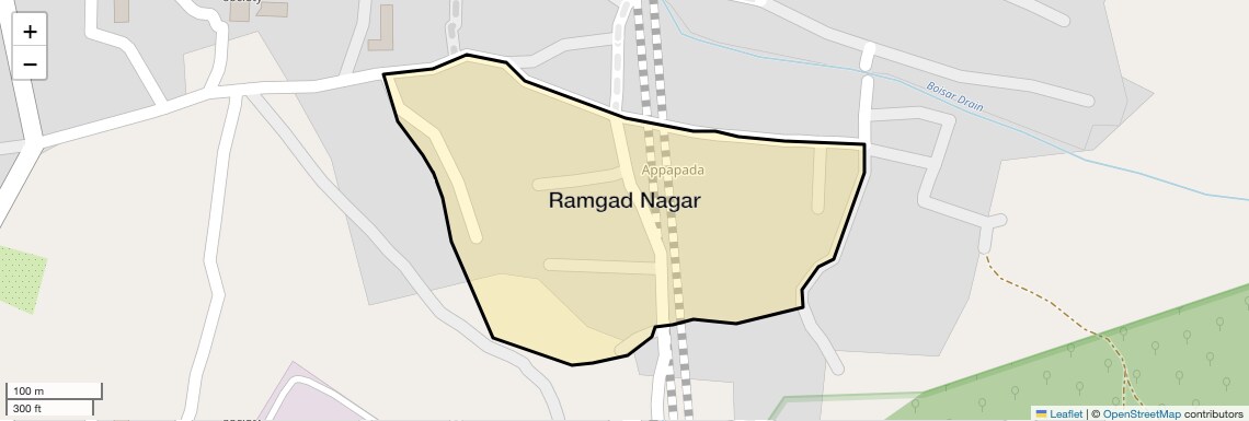 Location Map of Ramgad Nagar, Mumbai