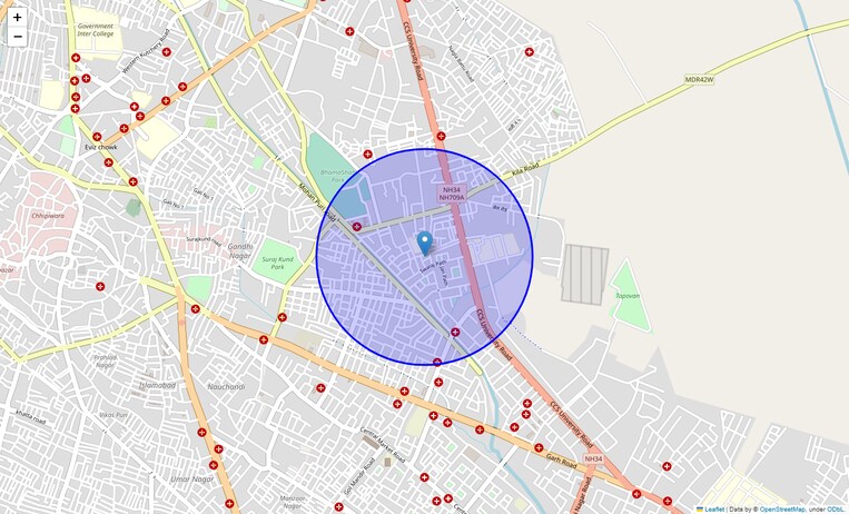 Location Map of Ramgarhi