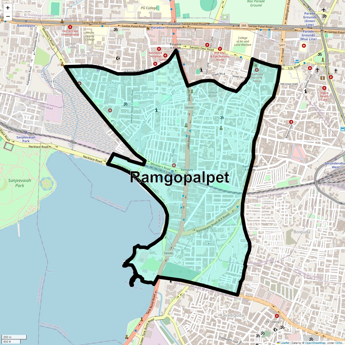 Ramgopalpet Map