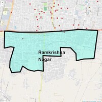 Ramkrishna Nagar Map