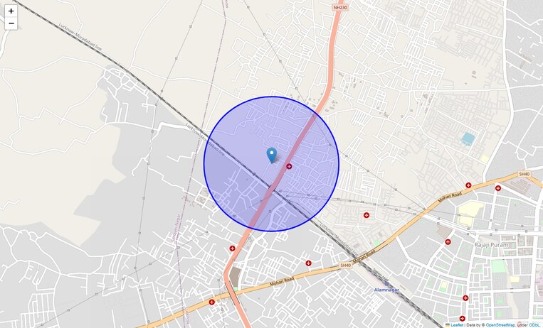 Location Map of Ramna