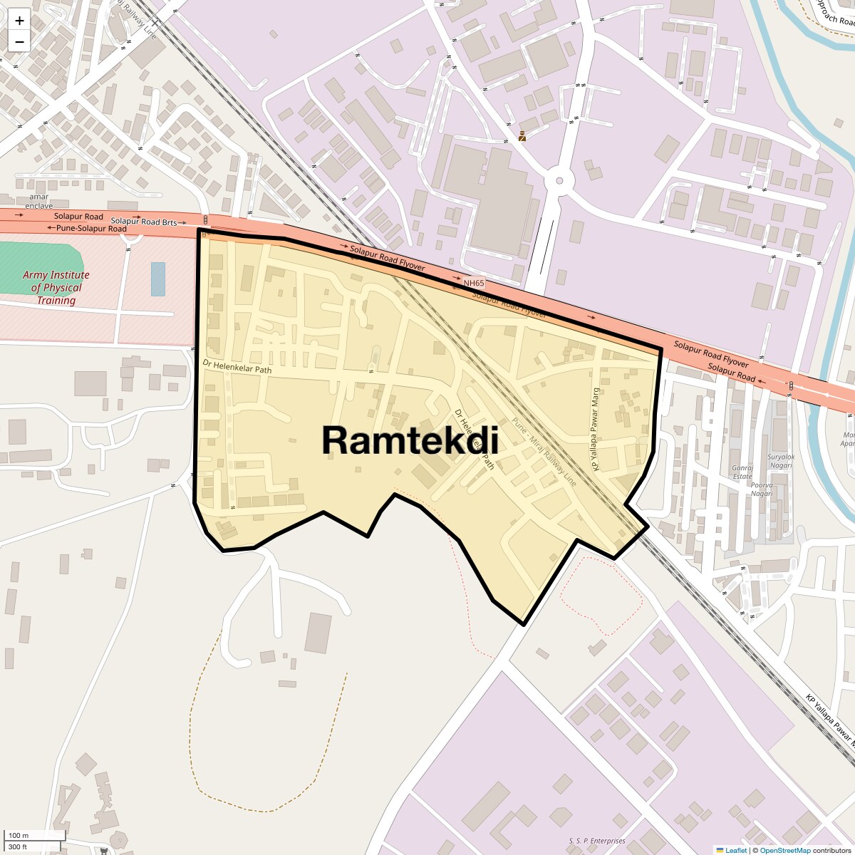 Ramtekdi Map