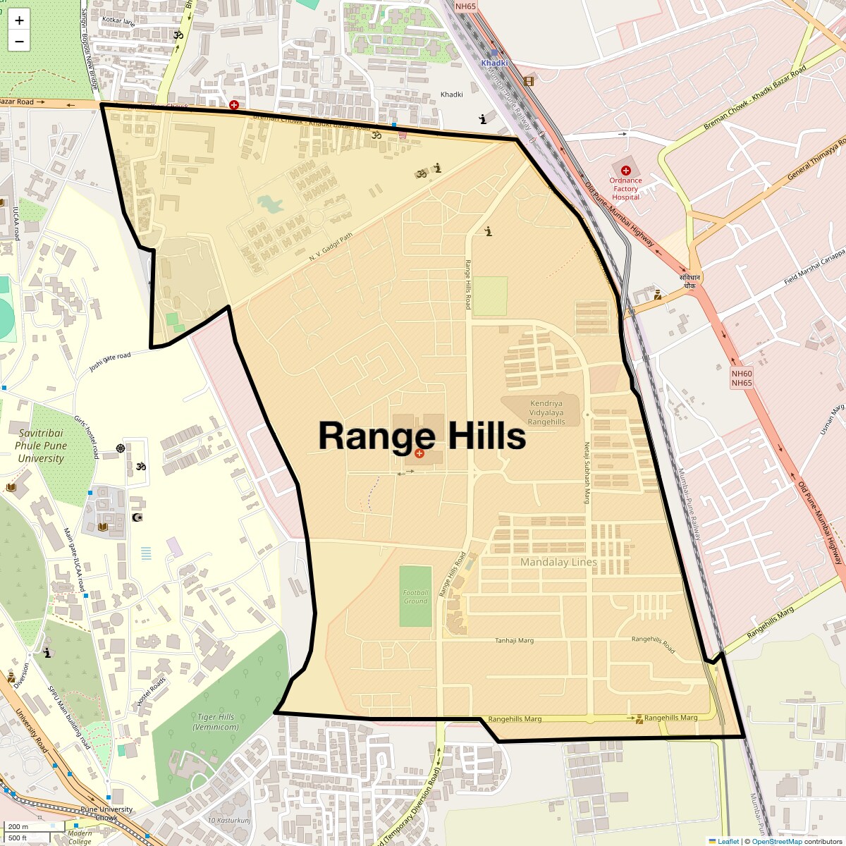 Check Time Travel of Range Hills, Pune