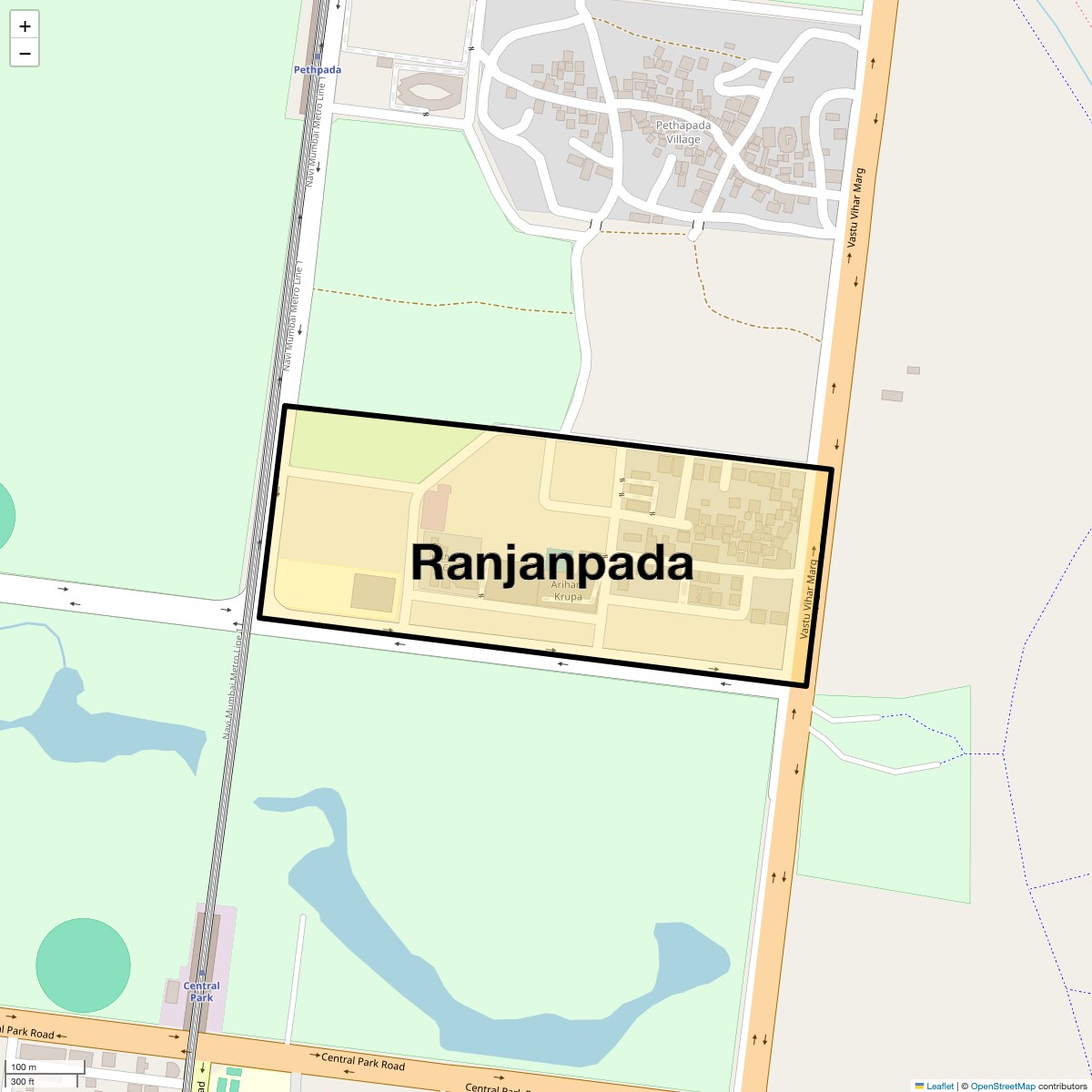 Check Time Travel of Ranjanpada, Navi Mumbai