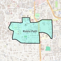 Rasta Peth Map