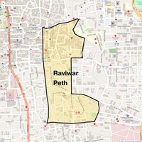 Raviwar Peth Map