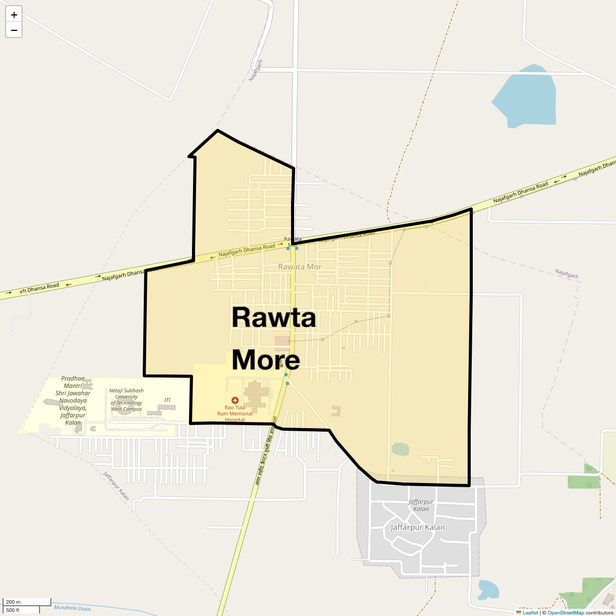 Check Time Travel of Rawta More, Delhi