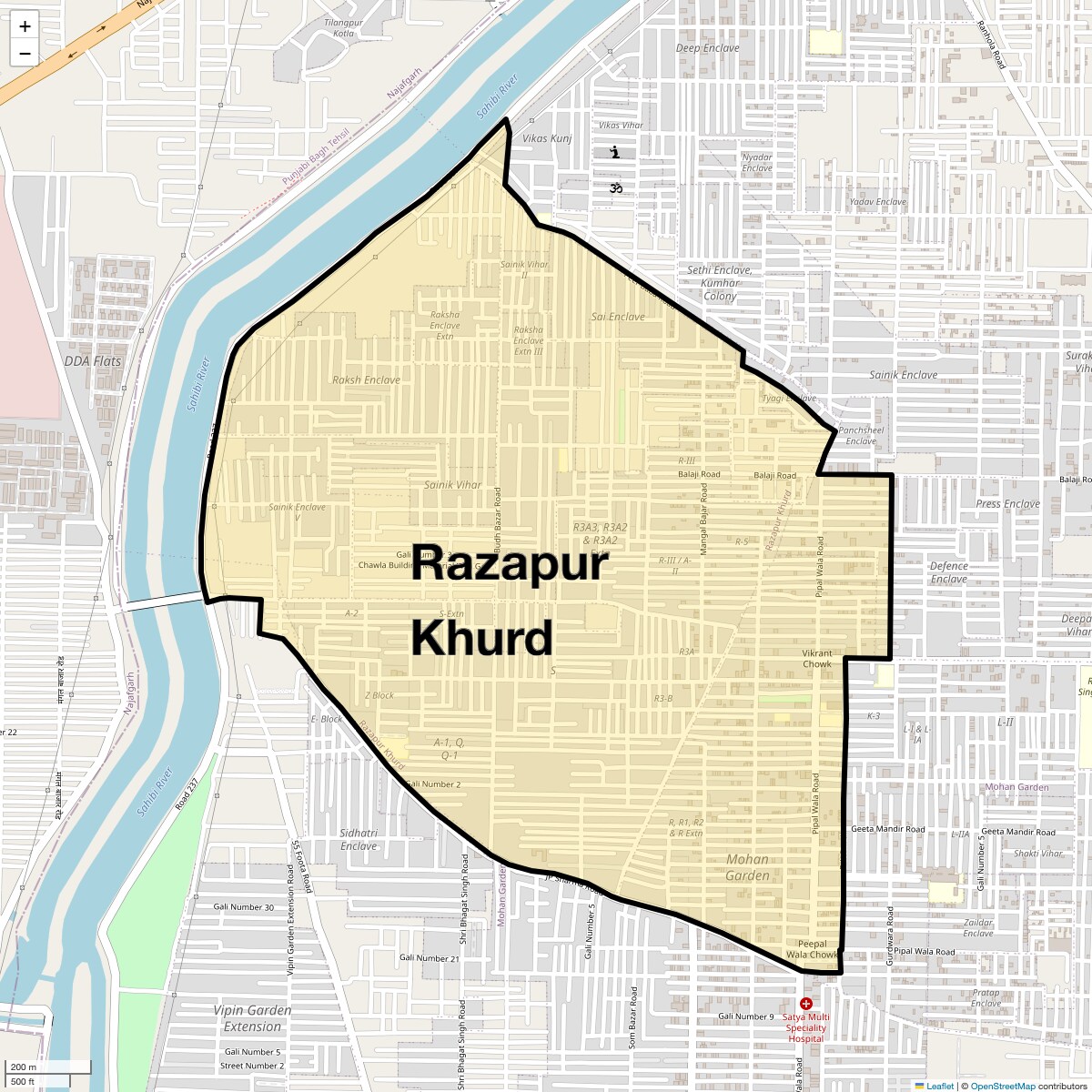 Check Time Travel of Razapur Khurd, Delhi