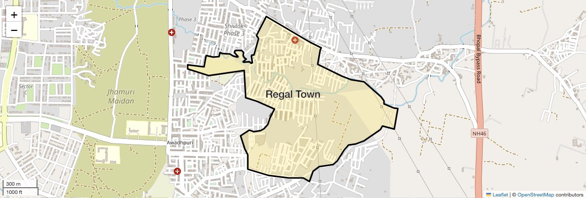 Check Time Travel of Regal Town, Bhopal