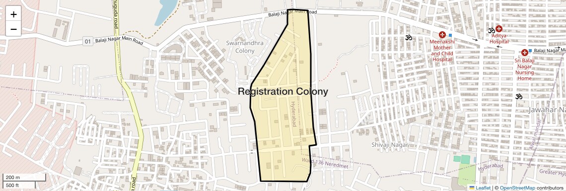 Registration Colony,Hyderabad