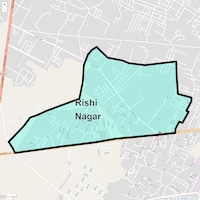 Rishi Nagar Map