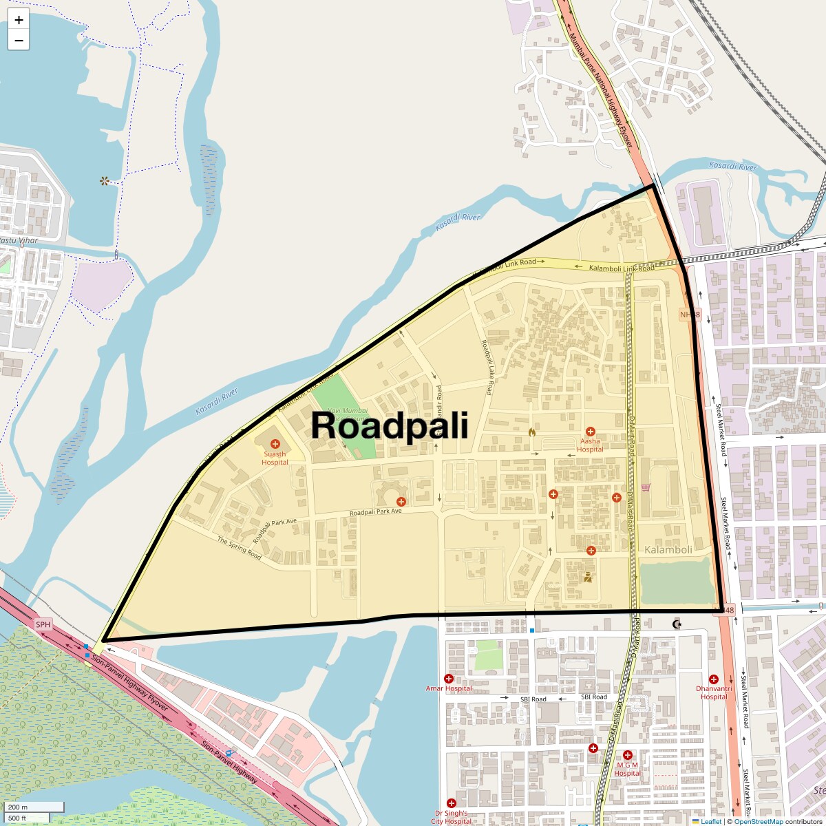Check Time Travel of Roadpali, Navi Mumbai