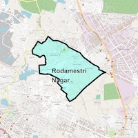 Rodamestri Nagar Map