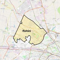 Rohini Map