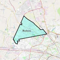 Rohini Map