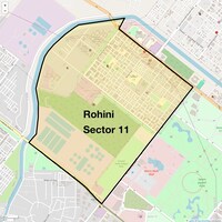 Rohini Sector 11 Map