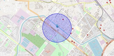 Location Map of Rohini Sector 16, Delhi