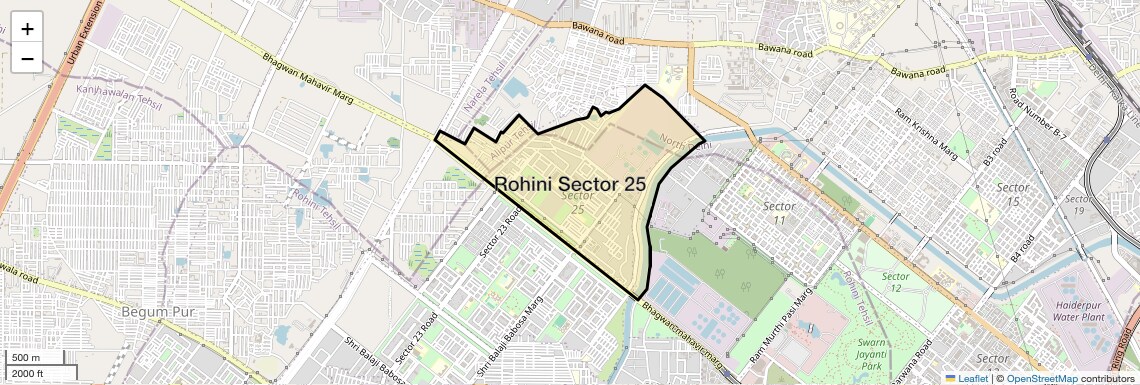 Rohini Sector 25,Delhi