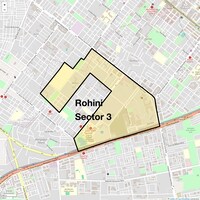 Rohini Sector 3 Map