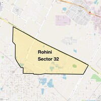 Rohini Sector 32 Map