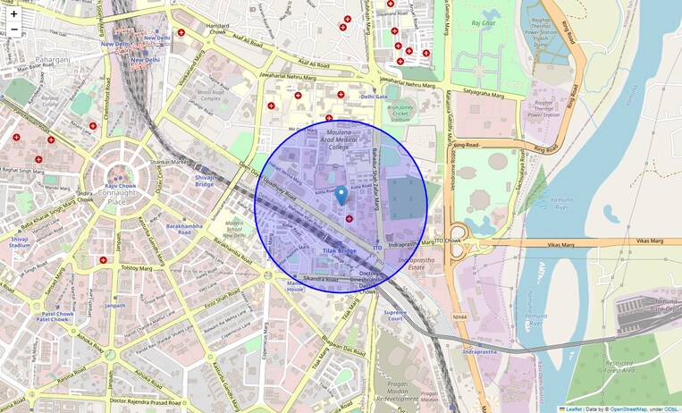 Location Map of Rouse Avenue