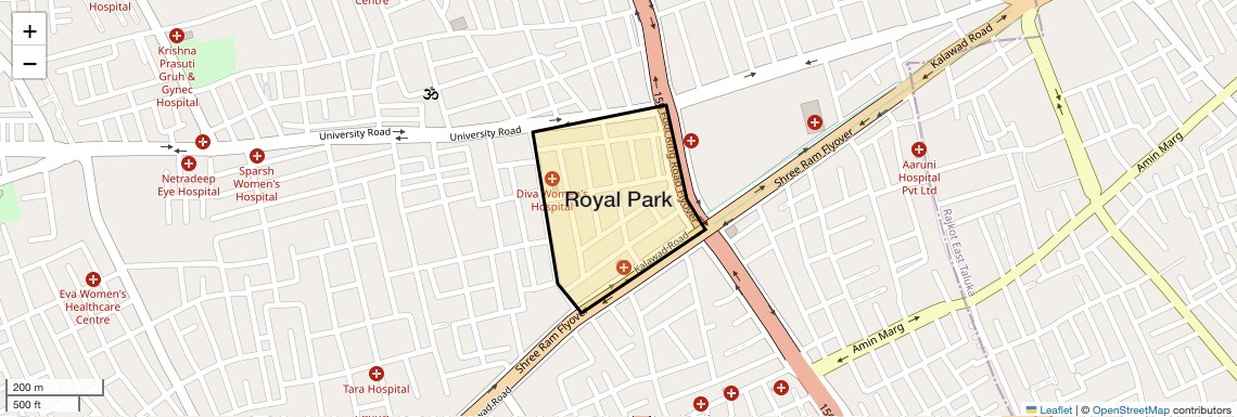 Check Time Travel of Royal Park, Rajkot