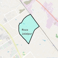 Roza Jalalpur Map
