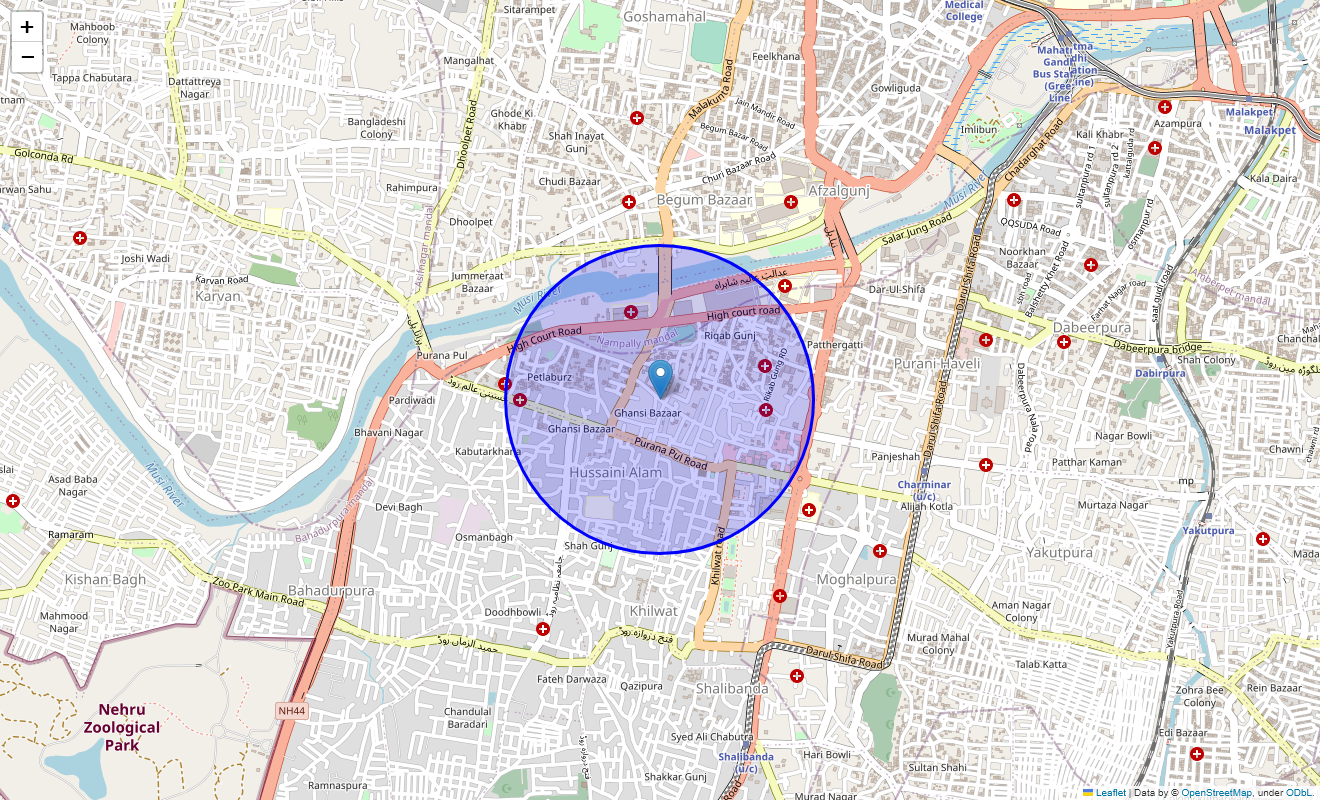 Charminar, Hyderabad Map, Photos and Videos, Property Rates, Ratings and Reviews