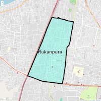 Rukanpura Map