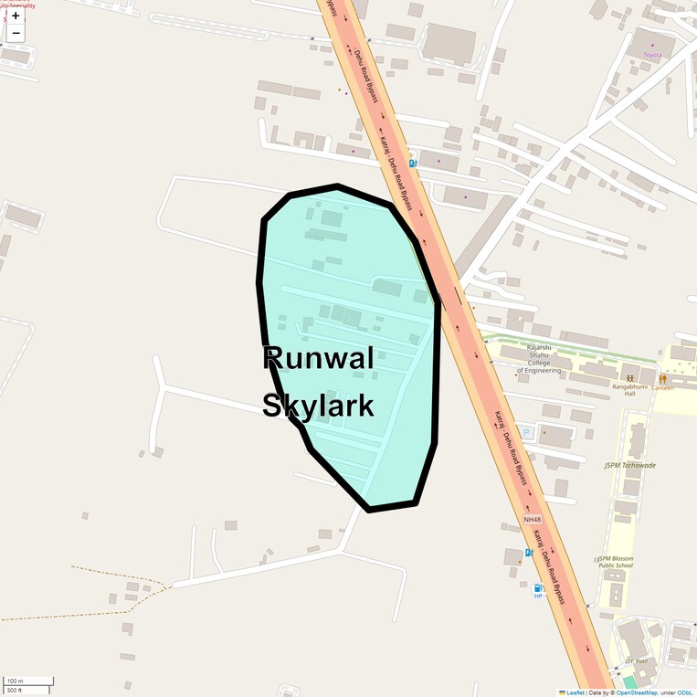 Location Map of Runwal Skylark